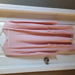 🌿Abound Duster in pink NWOT